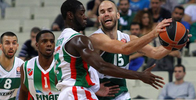 Pınar Karşıyaka Panathinaikos'a Direnemedi