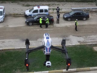 'Multikopter' Emniyetin Gözü Kulağı Oldu