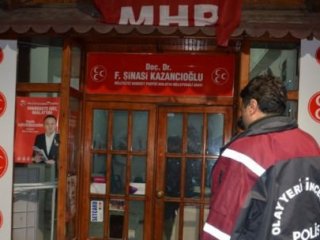 MHP Seçim Bürosuna Saldırı