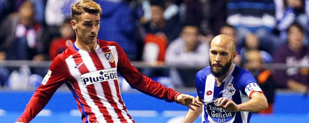 Atletico Madrid, Deportivo'ya Takıldı