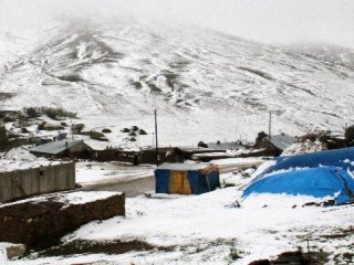 Ağrı'da Yağışı Kar Yağışı