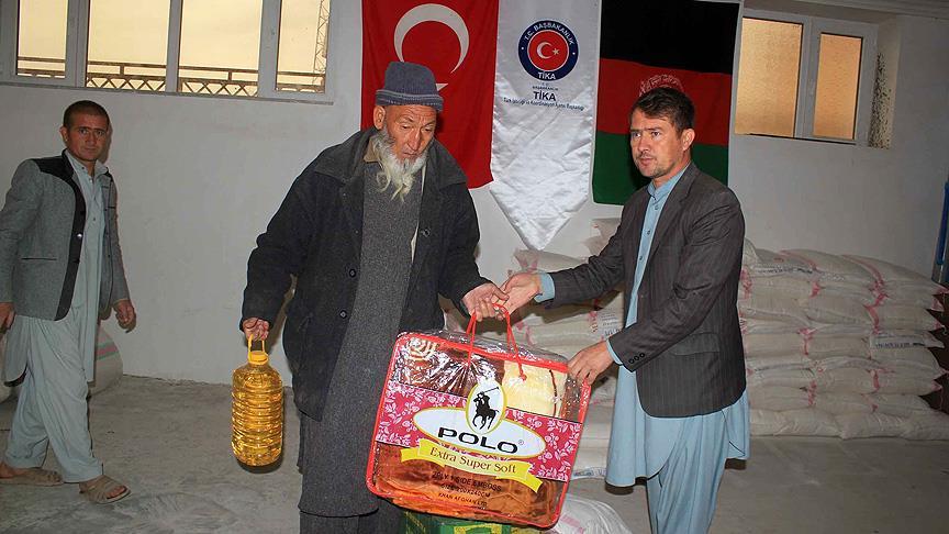 TİKA'dan Savaş Mağduru Ailelere Yardım