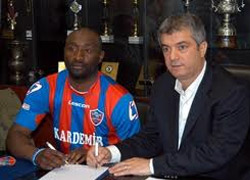 Karabükspor'un forveti Lualua iddialı konuştu