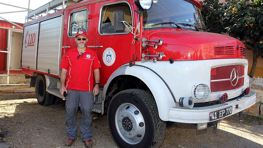 Oğlunun Anısına Gönüllü İtfaiyeci Oldu