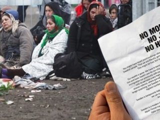 Mülteciler Gelmesin Diye 'Irkçı Bildiri'