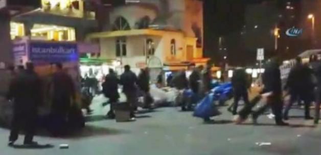 Ünlü Meydan Savaş Alanına Döndü