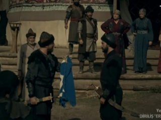 Diriliş Ertuğrul'da Olay Bayrak Sahnesi!