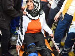 Maratonda Görülmemiş Kaza!