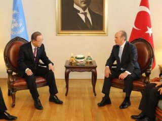 Kadir Topbaş ve Ban-Ki Moon Buluştu