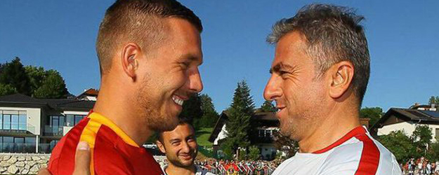 Podolski'den Hamzaoğlu'na Veda Mesajı