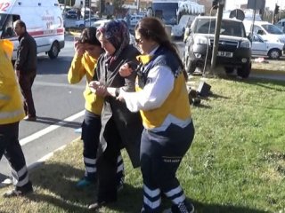 Eroğlu'nun Konvoyunda Kaza!