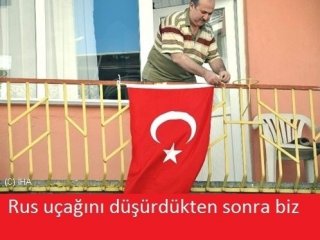 Düşürülen Rus Uçağı Sonrası Dikkat Çekici Paylaşımlar