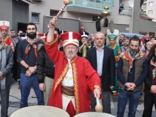 Diriliş'e mehterli karşılama!