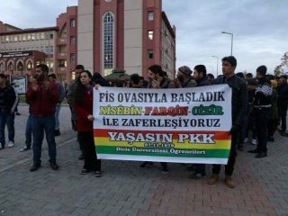 Dicle Üniversitesi'nde PKK Propagandası