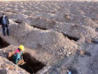 Erzurum'da Bin 800 Mezar Kazıldı