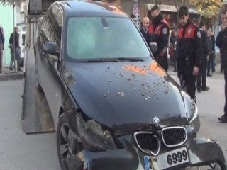 Lüks Araçla Polisten Kaçtılar