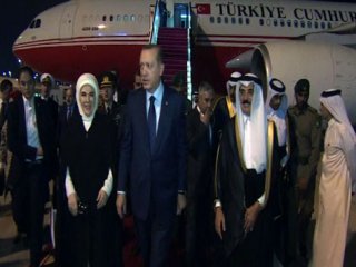 Cumhurbaşkanı Erdoğan Katar’da
