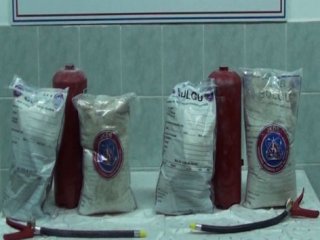 Yangın Tüpüyle Uyuşturucu Sevkıyatı