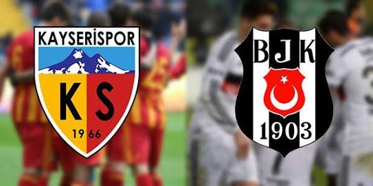 Beşiktaş kayseri maçı özet goller burada! Bjk kayseri özet skor