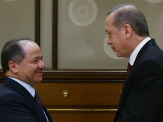 Barzani Erdoğan ile görüştü