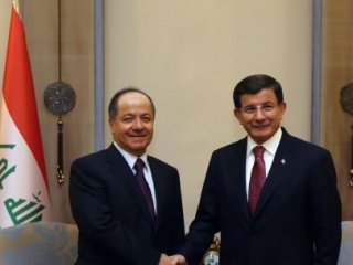 Davutoğlu Barzani İle Görüştü