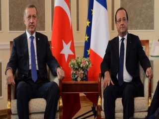 Cumhurbaşkanı Erdoğan, Hollande'la görüştü