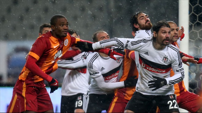 Beşiktaş Galatasaray maçı geniş özet goller (BJK-GS)skorr