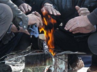 Erzurum'da Sibirya Soğukları