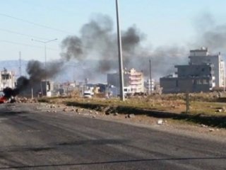Şırnak’ta Yol Kapatan Gruba Müdahale