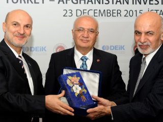 Afganistan Cumhurbaşkanı Türk İş Adamlarıyla Buluştu