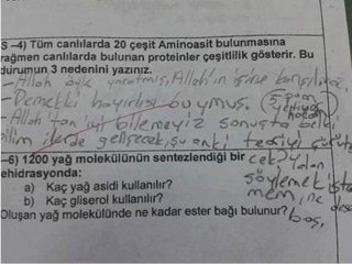 Sınav Sorularına Verilen En Komik Cevaplar