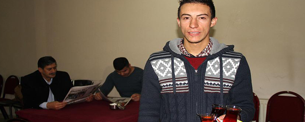 Gündüz Çaycı, Akşam Halterci