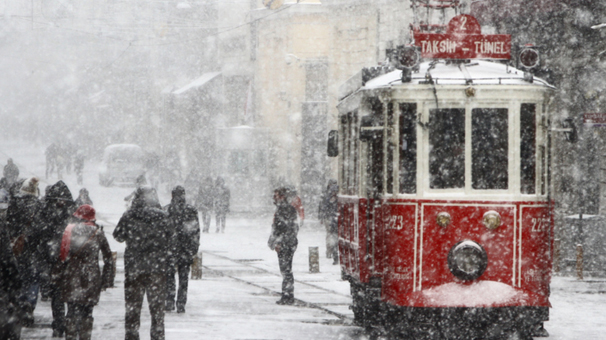 İstanbul'a Büyük Kar Geliyor