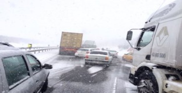 İstanbul-Edirne Yolu Kapandı!