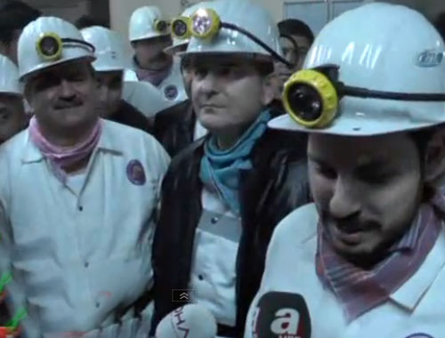 Bakanlar Yeni Yıla Maden Ocağında Girdi