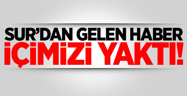 Sur’da şehit sayısı 2’ye yükseldi