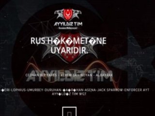 Ayyıldız Tim Rus sitelerini hackledi
