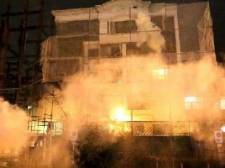 Suudi Arabistan Konsolosluğu ateşe verildi