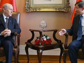 Davutoğlu yarın Bahçeli'yle görüşecek