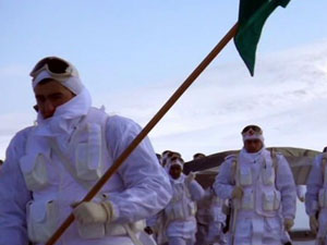 Sarıkamış'ta Şehitler, Şiddetli Soğukta Anıldı