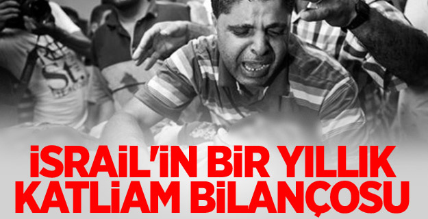 İsrail'in bir yıllık katliam bilançosu