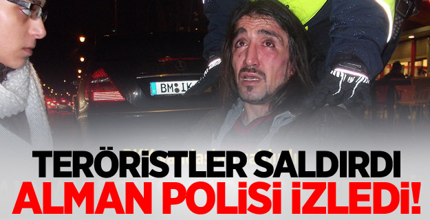 Terör örgütü yandaşları Köln'de bir Türk'e saldırdı