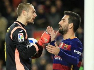 Arda'lı Barcelona Maçında Kavga Çıktı