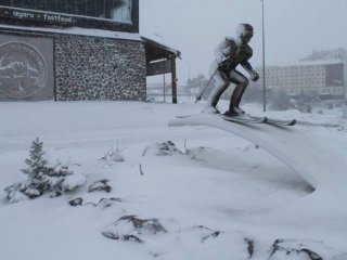 Kar Kalınlığı 80 Santimetreye Ulaştı