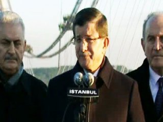 Davutoğlu 3. köprüyü inceledi tarih verdi