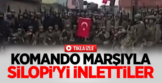 Silopi'yi Komando Marşıyla İnlettiler!