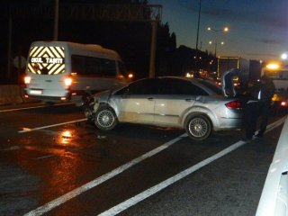 D-130 Karayolunu Ulaşıma Kapandı