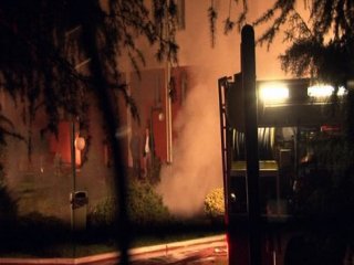 Üniversitede yangın paniği!