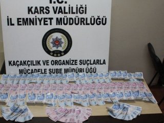 Kars’ta Kalpazan Operasyonu