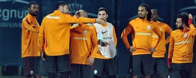 Galatasaray İdmanında Olay!